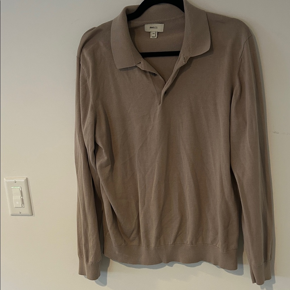 RW&CO. Men's Taupe Sweater